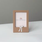 White Bow Frame Magnet