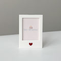 Simple Love Photo Frame Magnet
