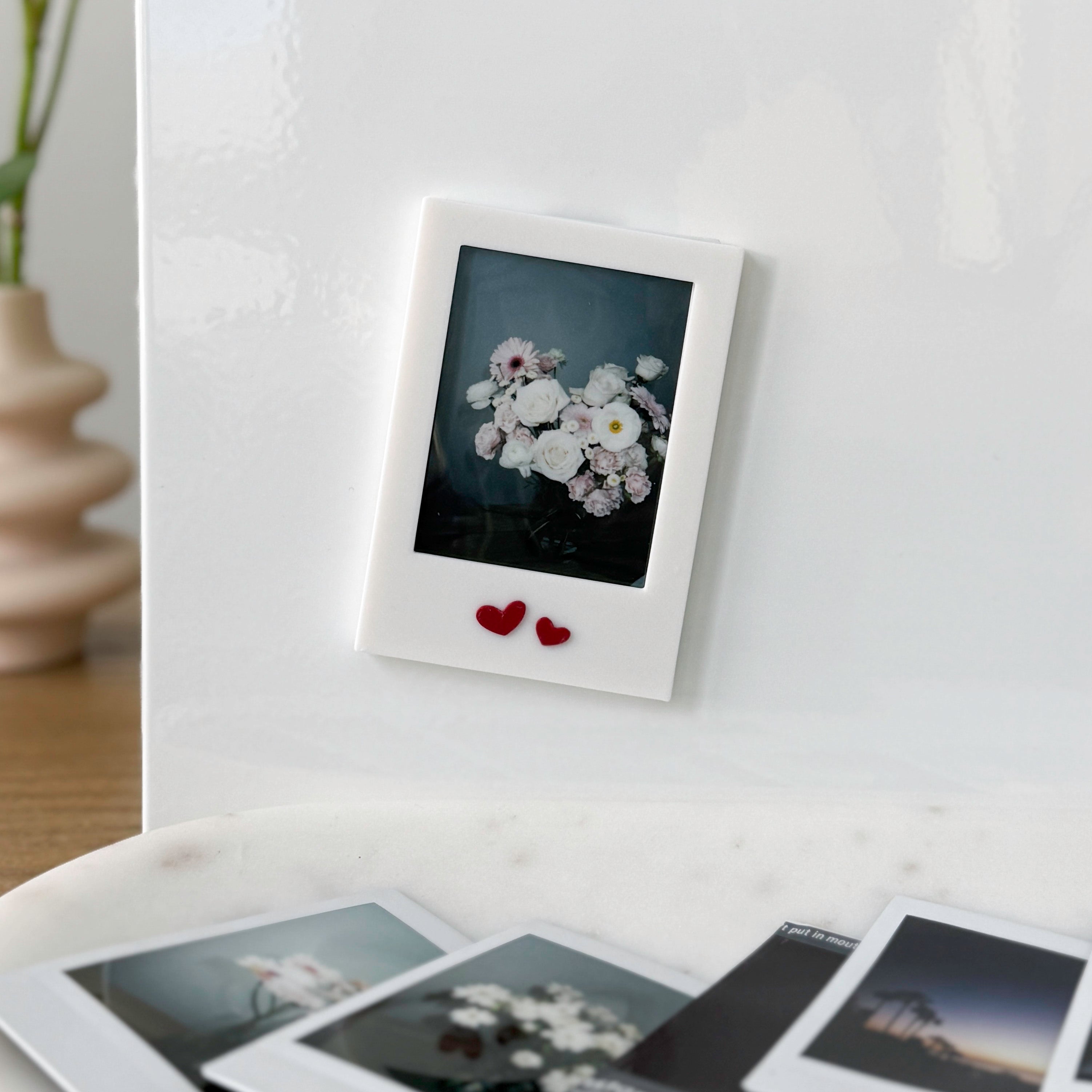 Simple Love Photo Frame Magnet