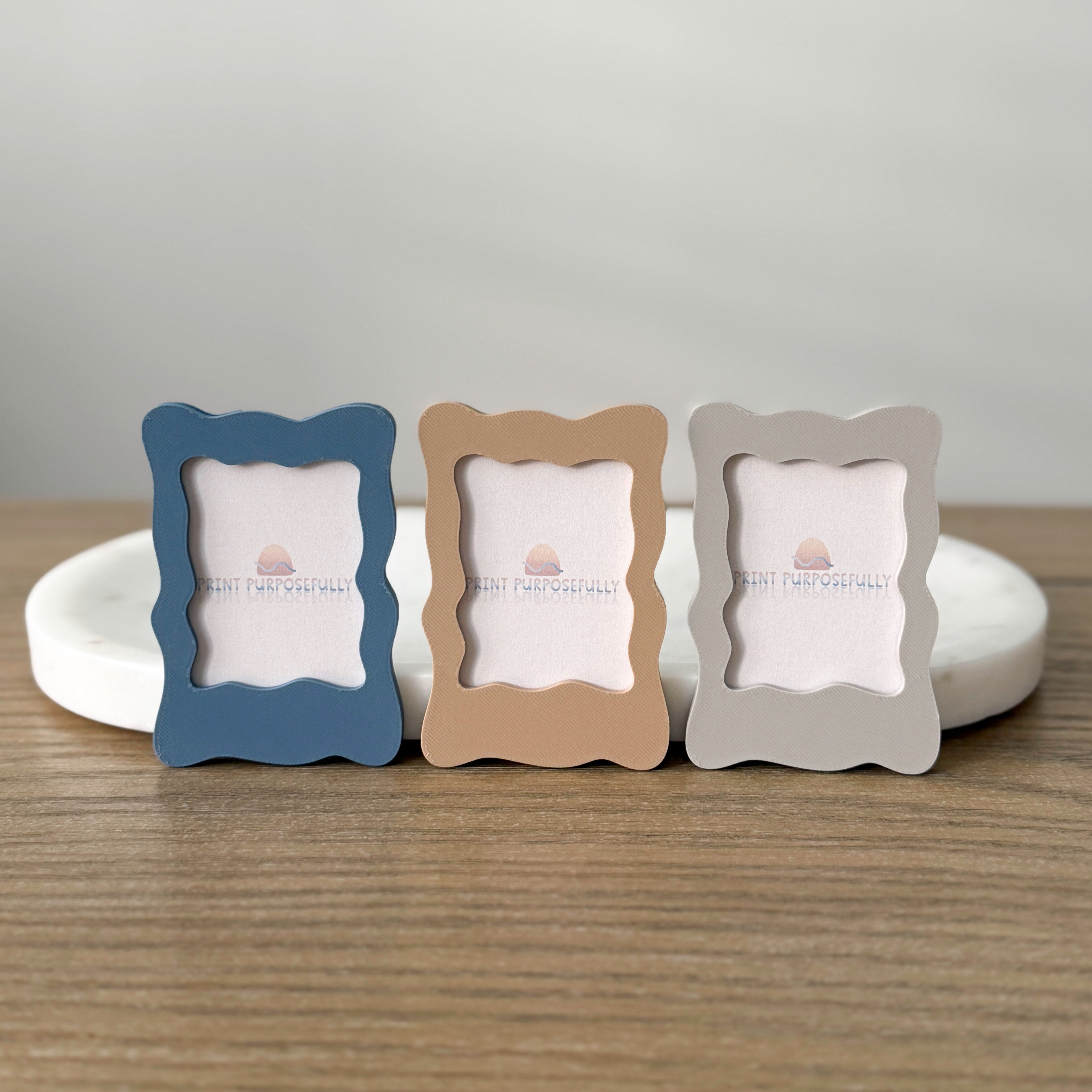 Sunset Waves Frame Magnet Set