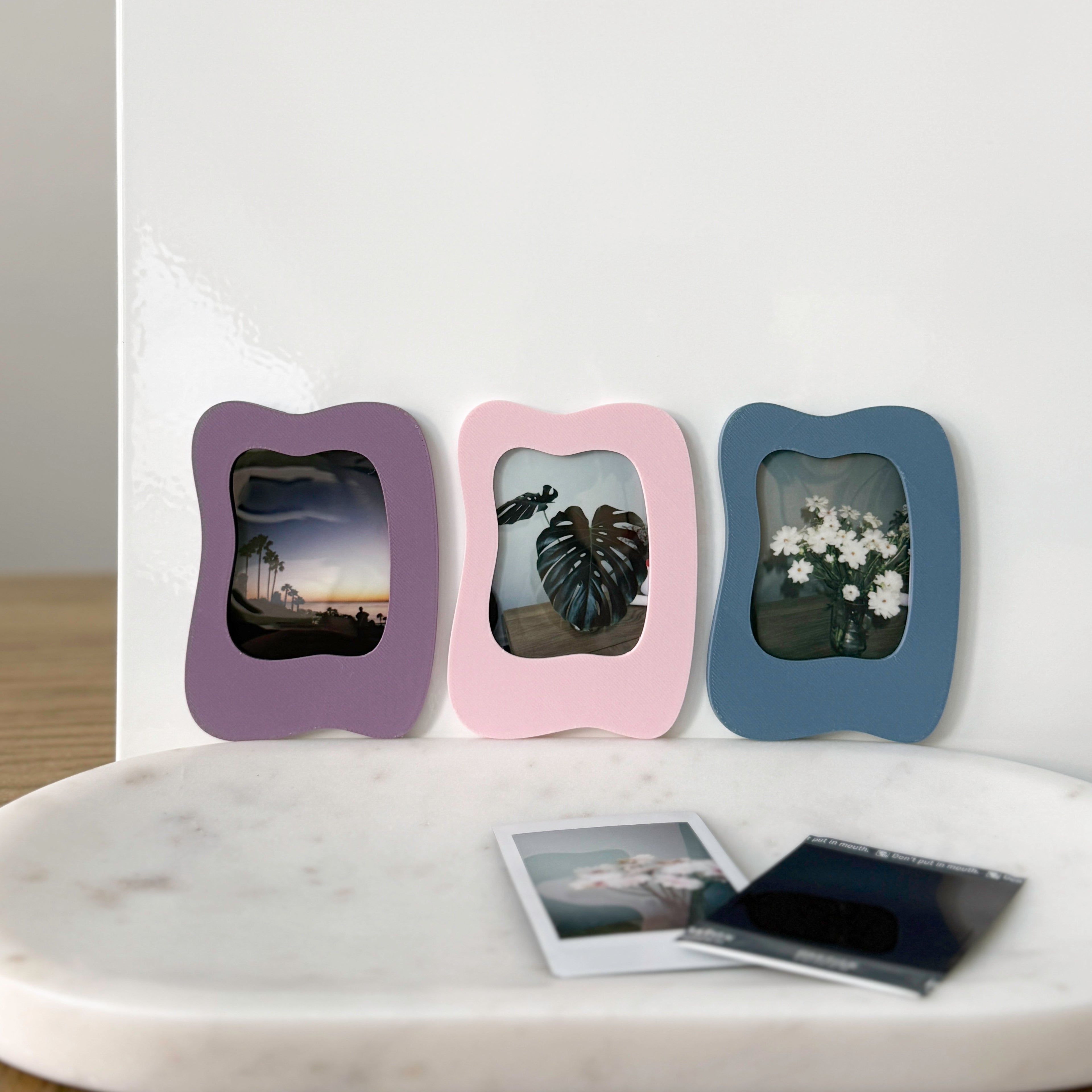 Dusky Curves Frame Magnet Set