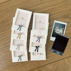 Bow Accent White Frame Magnet